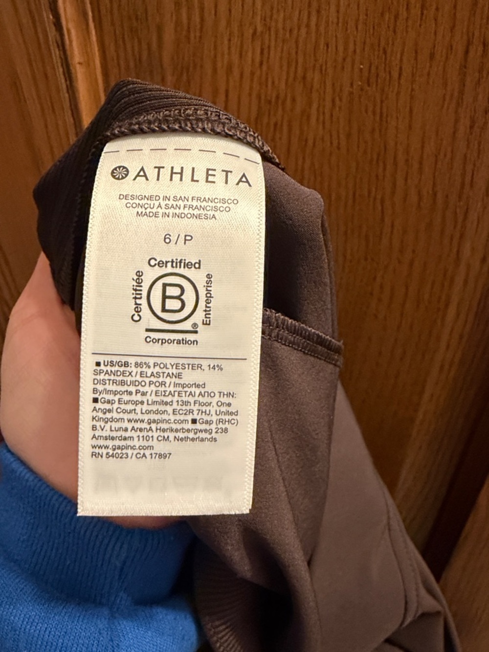 Athleta Brooklyn Mid Rise Ankle Pant in Woodland Brown - Picture 7 of 7